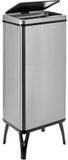 WELL HOME Intelligente prullenbak met automatische opening of handmatig contact, 60 L, grijs