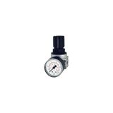 drukregelaar, RIEGLER drukregelaar, doorg. Drukvoorziening »multifix-mini«, incl. manometer, BG 0, G 1/4, PE max. 16 bar, regelbereik 0,5-10 bar