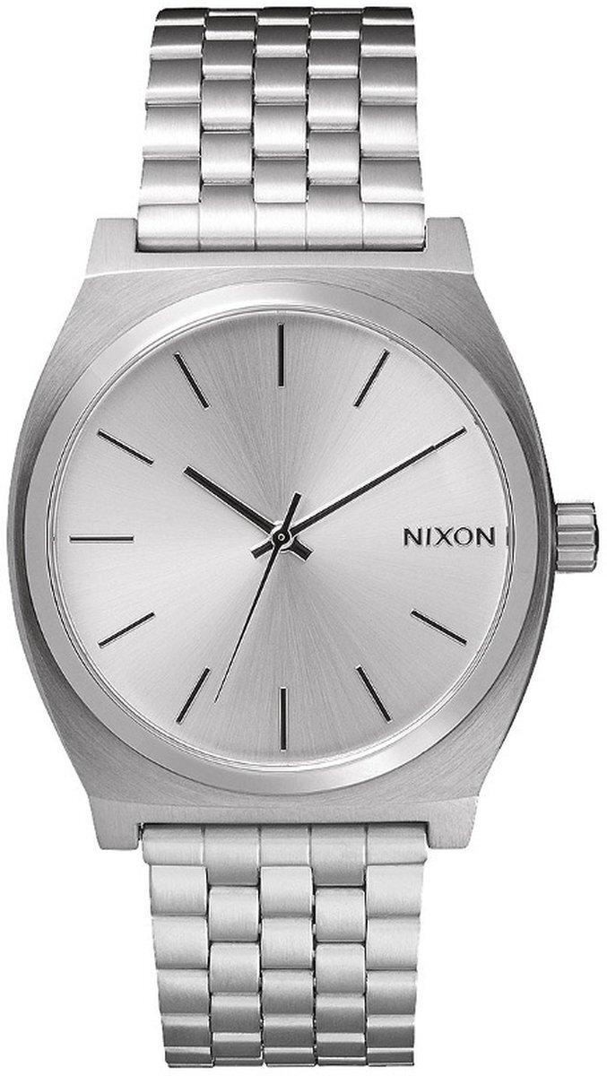 Nixon A0451920 Time Teller all silver - Horloge - 37mm - Zilverkleurig