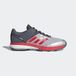 ADIDAS COURT STABIL Chaussures de handball homme Taille 44.5 Gris/Rouge/Acier inoxydable
