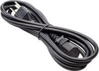 HPE Aruba Networking PC-AC-IT 250V/10A 1.8m C13 to CEI 23-50 (IT) AC Power Cord Zwart