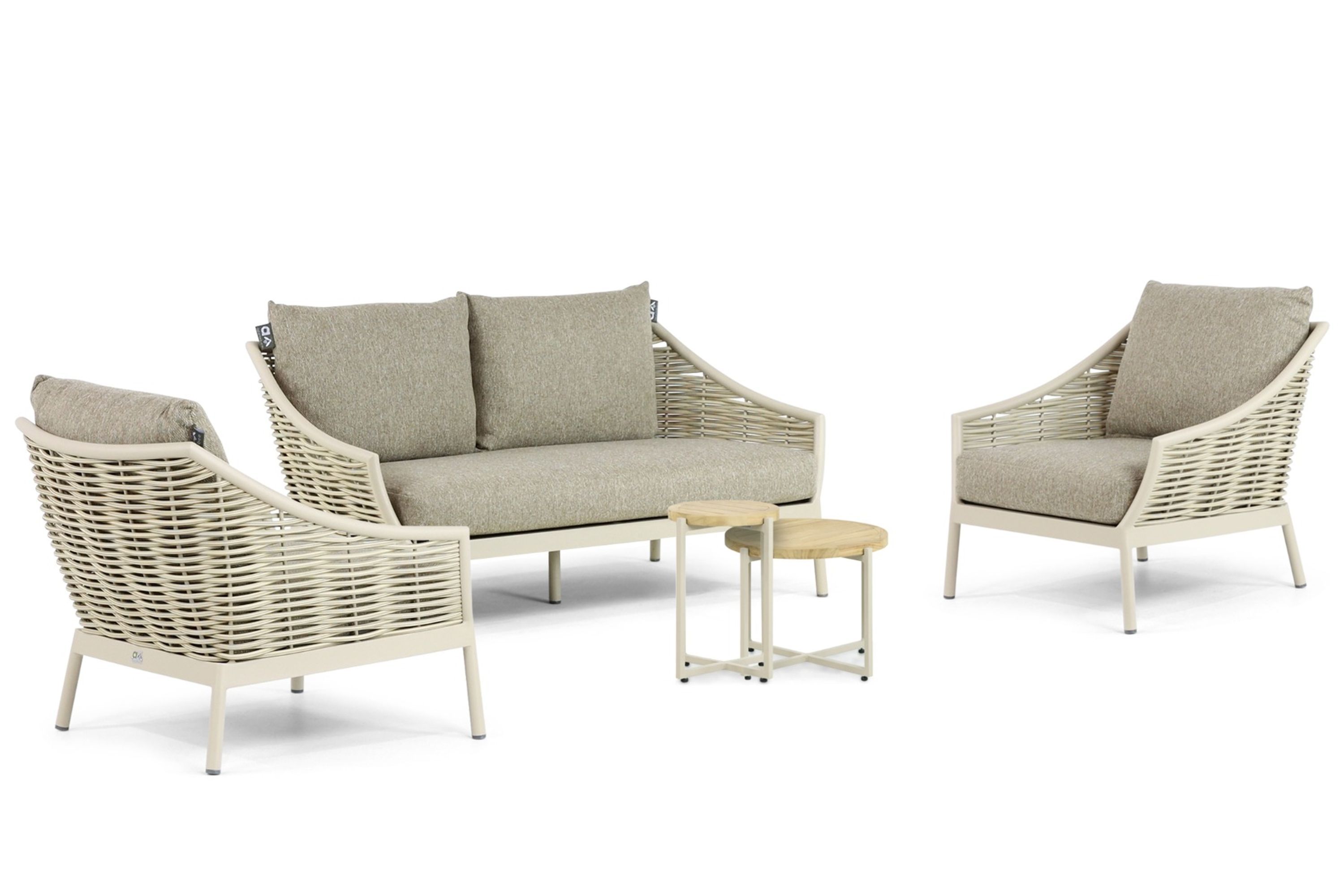 Apple Bee Milou stoel-bank loungeset 5-delig
