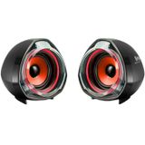 Woxter Big Bass 70 2-weg 15W Zwart, Rood Bedraad