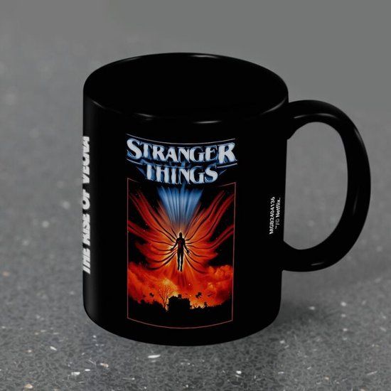 Stranger Things The Rise of Vecna Unisex Kop - Zwart