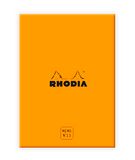 RHODIA 194054C - Box met Memoblok N°13 Oranje - A6-11,5 x 16 cm - Dot (Stippen) - 240 Afscheurbare Vellen 80 g/m² - Praktisch en Compact - Collectie Rhodiatime