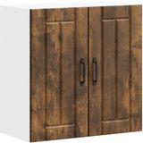 Armoire murale de cuisine Lucca Chêne fumé Bois d'ingénierie