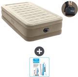 Intex Luchtbed - 1-Persoons - 99 x 191 x 46 cm - Beige