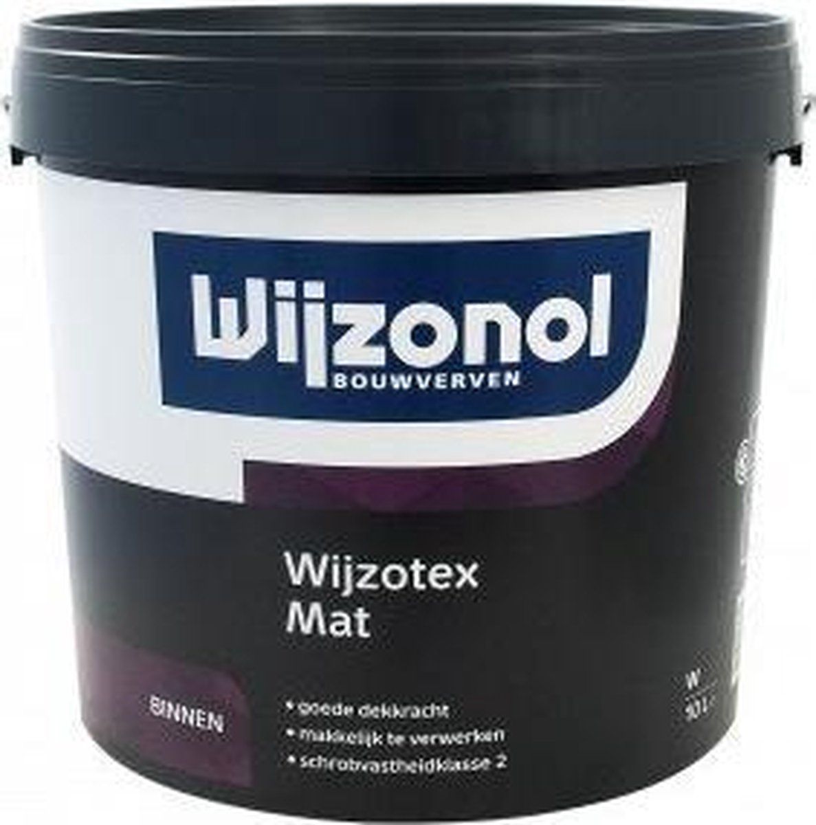 Wijzonol Wijzotex Mat 2,5 liter - Wit