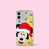 ERT GROUP mobiel telefoonhoesje voor Apple iPhone 12/12 PRO origineel en officieel erkend Disney patroon Mickey 041 met glitter overloopeffect