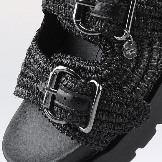 Buffalo RAYA ARI BO Dames Sandaal - Zwart - EU37