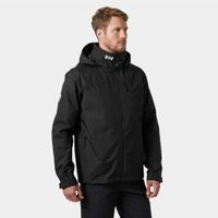 Helly Hansen Crew Hooded Midlayer 2 Jacket Black S Men