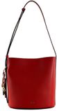 FURLA Roxie Bucket Bag M1 Red cuir sac bandoulière