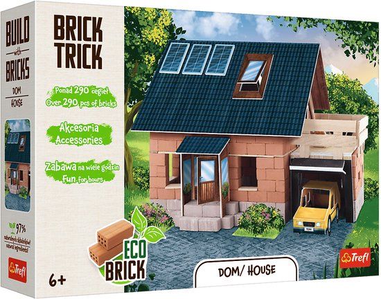 Trefl Brick Trick Woonhuis Bouwset