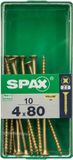 SPAX Houten schroef Platte kop (4 x 80 mm)