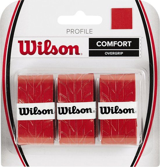 Wilson Overgrips Profile Red
