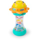 Bright Starts Just for Sun Lampe de poche jouet avec sons d'animaux, pluie, perles hochet et miroir, jouet unisexe pour enfants dès 6 mois