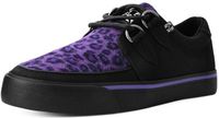 T.U.K. Creeper Sneaker PURPLE LEO Dames Sneakers - zwart/paars - EU42