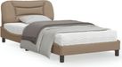 Prolenta Maison Exclusive - Hvar Bed Frame - Cappuccino - 100x200 cm