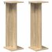 vidaXL Plantenstandaard 2 stuks Sonoma eiken 25 x 25,5 x 80,5 cm Bewerkt hout