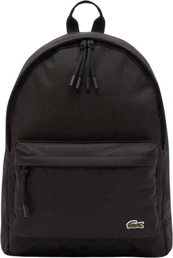 Lacoste Lacoste Neocroc Dames LaptoptasRugzak Canvas;Textiel - Zwart