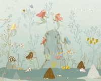 Komar Fotobehang - Mermaids 350x280cm - Vliesbehang
