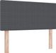 vidaXL - Tête de lit - Gris foncé - 90 cm