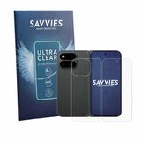 Savvies Film protecteur d'écran pour Google Pixel 11 Pro Fold (Avant+Arrière) - Transparent 18 Pièces