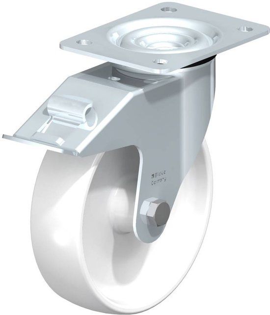 Blickle LE-PO 175G-FI Zwenkwiel met rem Wieldiameter: 175 mm Draagvermogen (max.): 300 kg 1 stuk(s)
