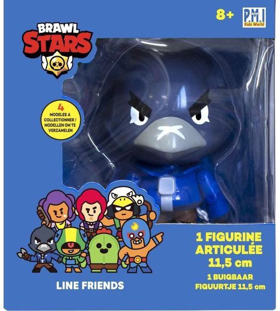 Lansay Brawl Stars - 1 gelede figuur van 11,5 cm - Kavel #2 - Videogames