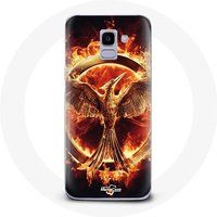 Maniacase Samsung Galaxy A8 2018 Hoesje Hunger Games Film Logo
