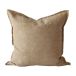 Marion 50x50 cm Pampas Lin Housse de coussin