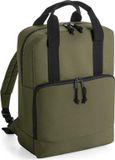 Bags2Go BagBase Recycled Twin Handle Cooler Backpack BG287 - Military Green