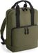 Bags2Go BagBase Recycled Twin Handle Cooler Backpack BG287 - Military Green