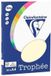 Clairefontaine Trophée Kopieerpapier A4 160 gram Ivoor 50 vellen