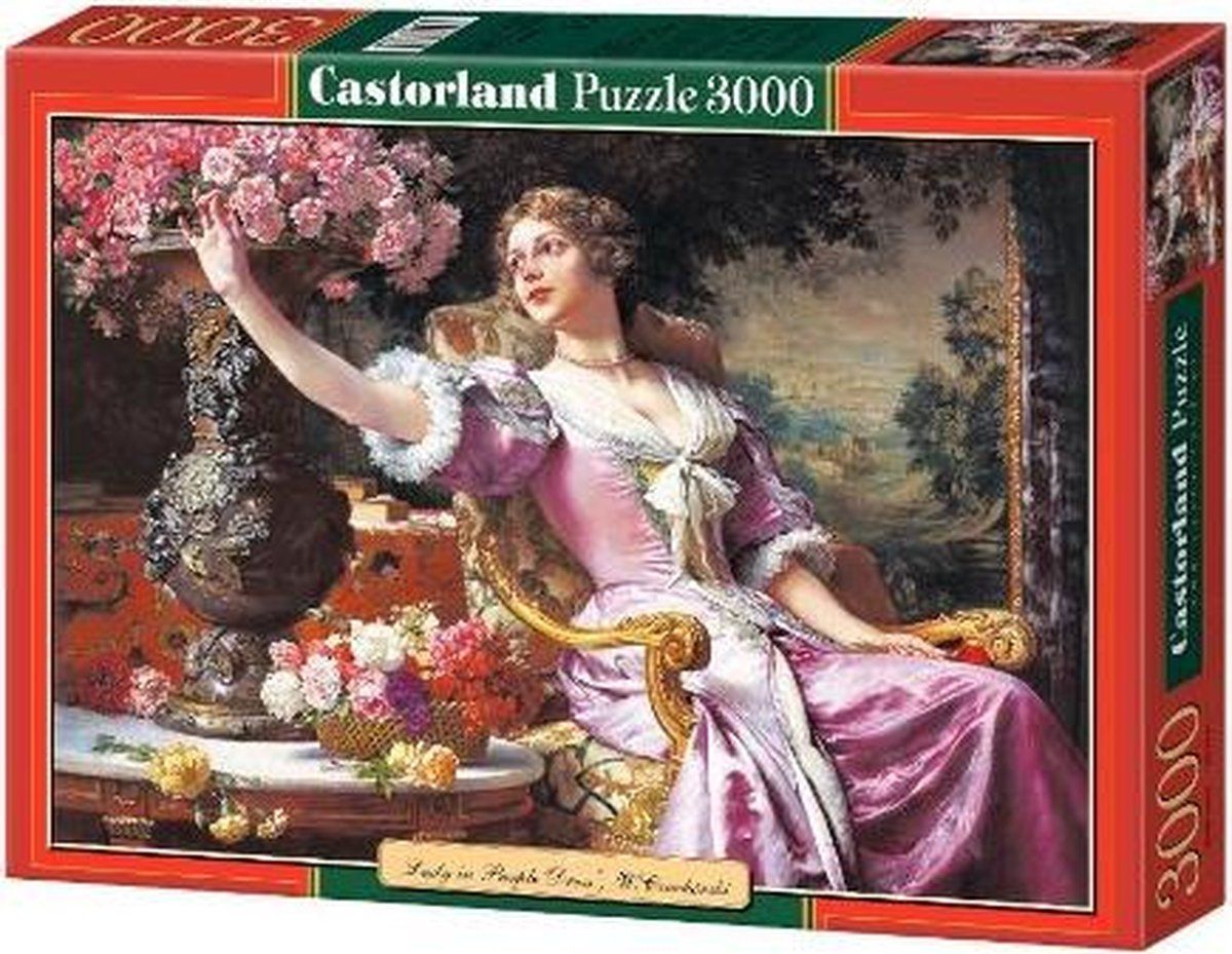 Castorland \"Copy of \"\"Lady in Purple Dress\"\", W.Czach?rski\" - 2022 Model