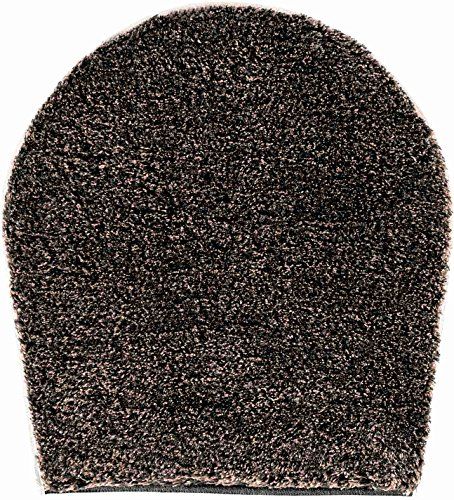 GRUND Badmat, Ultrazacht en absorberend, Antislip, LEX, WC-deksel deksel 47x50 cm, Mokka