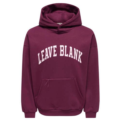 ONLY & SONS oversized hoodie met print - fig