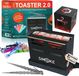 Smoke2u Elektrische kolenontsteker 800 W, toaster 2.0 – inclusief 1 kg Blackcoco's 26er natuurlijke kolen | Verwarmingsapparaat voor grillkolen