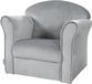 Roba Kinderfauteuil Lil Sofa Junior 43 Cm Fluweel Grijs
