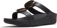 FitFlop Dames muiltjes Fino Marbled-Stone H-Bar