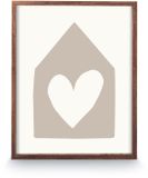 vtwonen Basic Fotolijst Bruin Hout 41x51x2,5cm