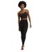 DIM Thermo Fleece Relax & Go X1 dameslegging, zwart., S