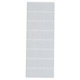 Excelsa 18 viltglijders zelfklevend vierkant, 28 x 28 mm, stof, bruin