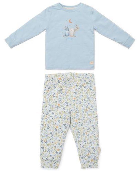 Little Dutch Pyjama - Maat 62/68 - Blauw - Forest Friends