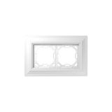 JUNG PA982G125-0 adapter voor inbouwmontage, dubbel, 130 x 201 x 12,5 mm