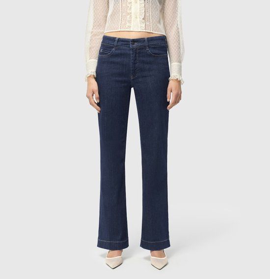 MAC Dream Wide Jeans - Dark Blue Denim