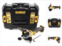DeWalt DCG406NT 18V XR Accu Haakse Slijper - 125mm - Body in TSTAK - Koolborstelloos