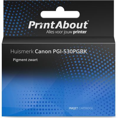 PrintAbout Ink Cartridge PGI-530PGBK Pigment Black Compatible with Canon