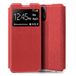 Cool Flip Cover voor Xiaomi Redmi Note 12 Pro/Poco X5 Pro, glad, rood