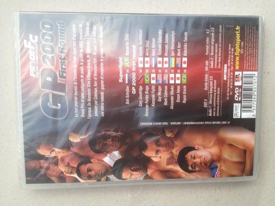 MMA legends - GP2000 First Round - DVD - Collector's Edition - 16+